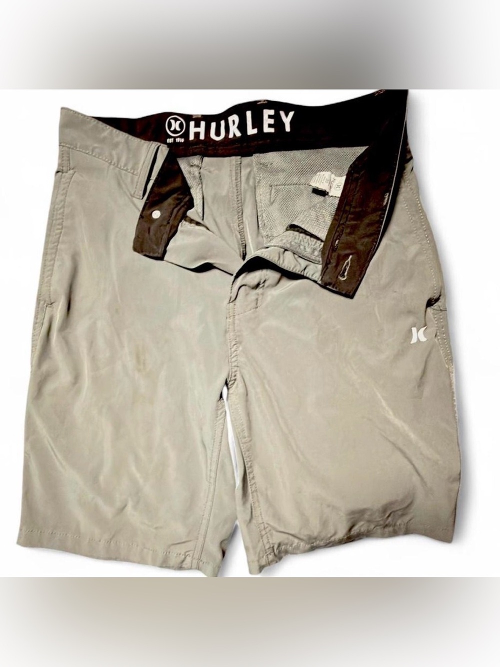 Hurley Men's Light Gray Board Shorts